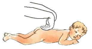 Ребенок до года. Массаж спины